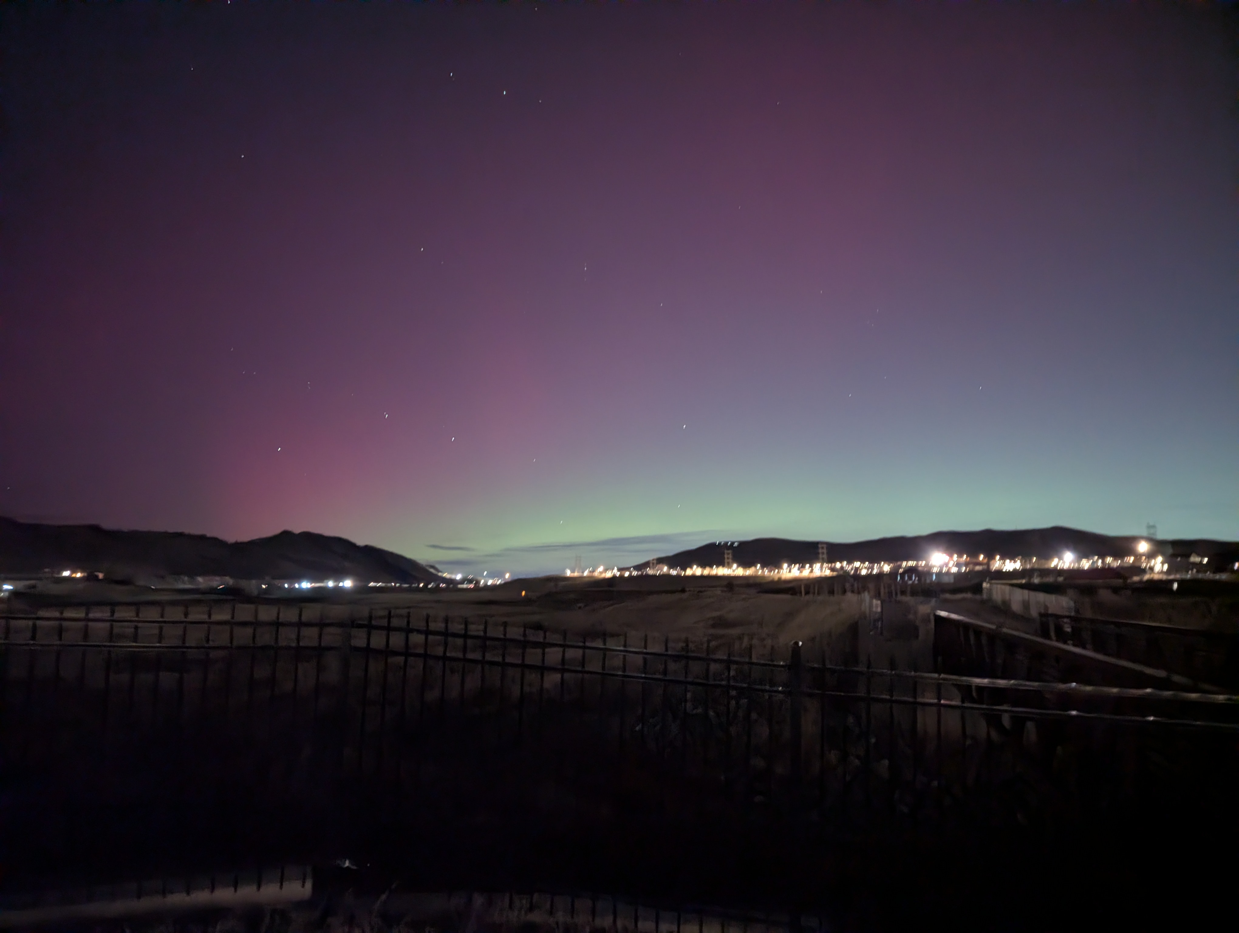 Northern Lights, Morrison, Colorado
